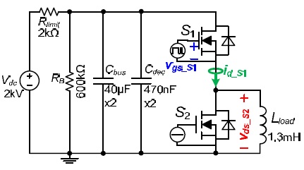 带有基于 pcb 的变压器的 sic mosfet 隔离栅极驱动器